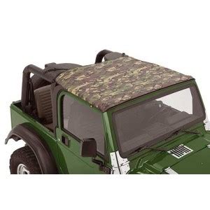 Bikinis capotage d été pour Jeep Wrangler YJ bikini court long strapless sans fixation