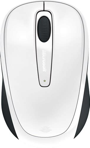 Best Buy: Microsoft Wireless Mobile Mouse 3500 White Gloss GMF-00176