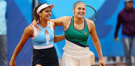 Julia Riera y Lourdes Carlé le dieron la primera medalla al tenis