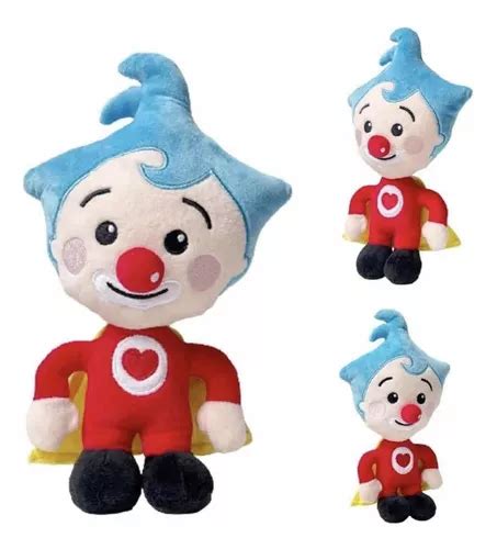 Peluche Payaso Plim Plim 25 Cm Cuotas sin interés