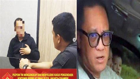 SOSOK PWGA Pengendara Fortuner Pakai Pelat Dinas TNI Palsu Ditangkap