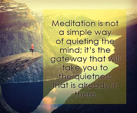 20 Quotations About Meditation Self Help Nirvana