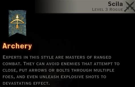 Rogue Skills | Dragon Inquisition