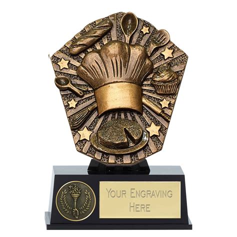 Shield Cooking Chef Baking Bake off Award Personalised Trophy Award 12