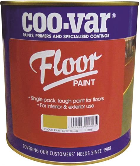 Coo Var Floor Paint Safety Yellow Ltr In Stock Now