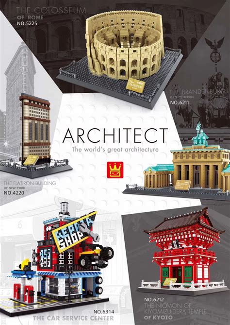 New Wange Architect sets : r/lepin