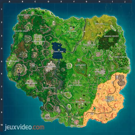 Nouveautés De La Carte De La Saison 5 Astuces Et Guides Fortnite