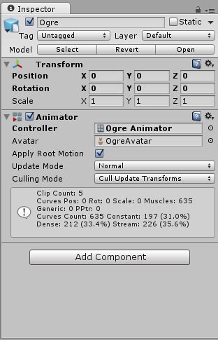 Unity Manual Animator Override Controllers