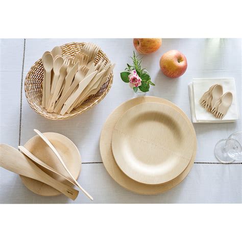 Bamboo Plates 9 Eco Friendly Disposable Bamboo Plate