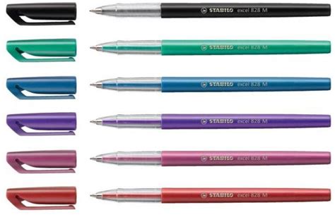 BALL PEN 828M EXCEL BLACK STABILO - AB Projects LTD