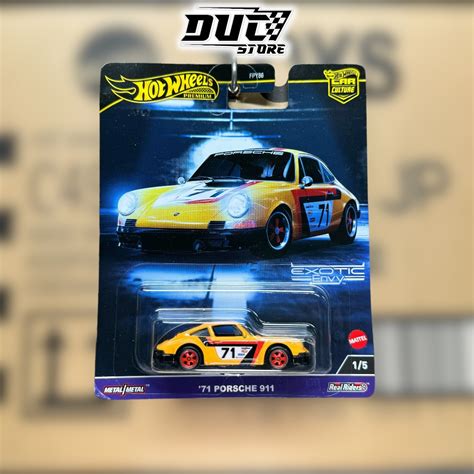 Ducstore Model Car Hkc Hot Wheels Premium Porsche Car Culture Exotic Envy Shopee