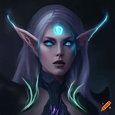 High Elf Queen Glowing With Arcane Energy 4k Resolution