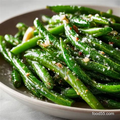 garlic butter green beans recipe restaurant food
