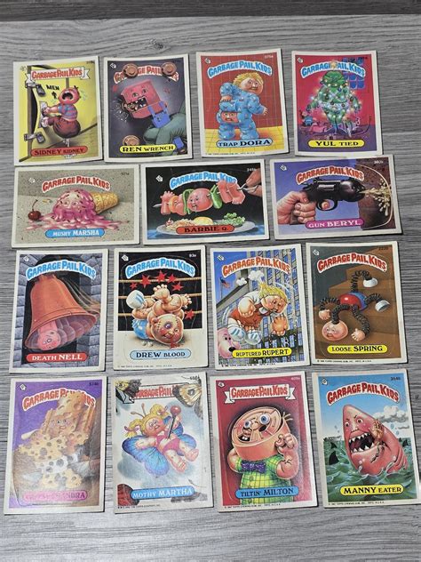 original garbage pail kids gpk card lot   etsy