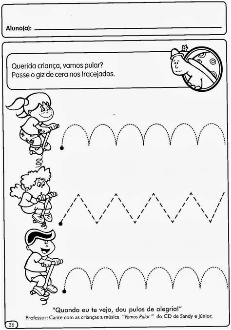 Atividade Jardim 1 Coordenação Motora - Atividades Jardim 1 Coordenação Motora - FDPLEARN