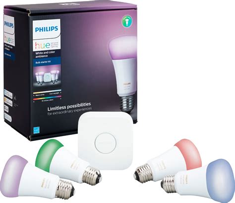 Customer Reviews Philips Hue A Led Starter Kit White And Color