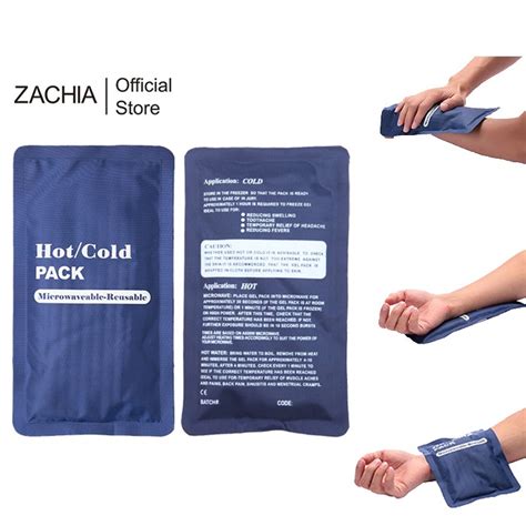 Reusable Cold Hot Compress Bag Gel Ice Pack Cold Compress Therapy Pain Relief Relax Sport