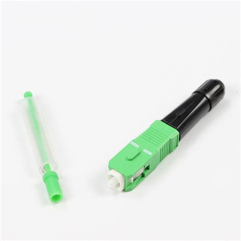 Sc Apc Hot Melt Optical Fiber Fast Connector Ftth Field Quick Assembly Ftth Fast Connector