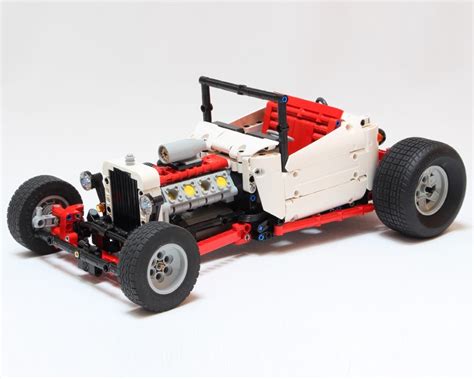 Lego Moc T Bucket Hot Rod By Nico Rebrickable Build With Lego