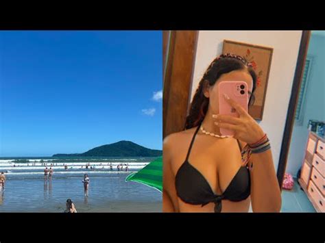 Asmr Vlog Um Dia Comigo Na Praia