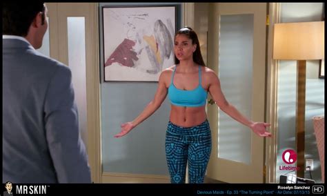 Naked Roselyn Sanchez In Devious Maids
