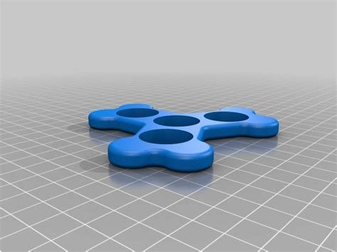 Free 3d File Bone Fidget Spinner With Bentley Coin Center 🦴・3d Print