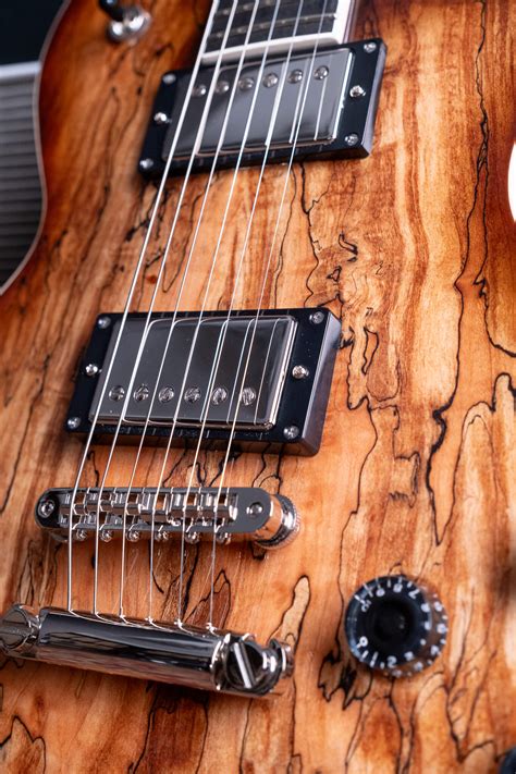 Master Built Heritage Elite Spalted Maple Prestige Guitars Ltd