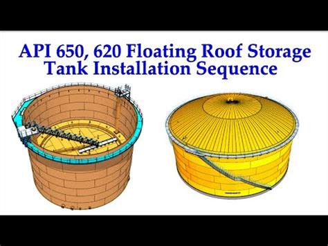 How To Fabricate A Api Api Floating Roof Storage Tank Easy