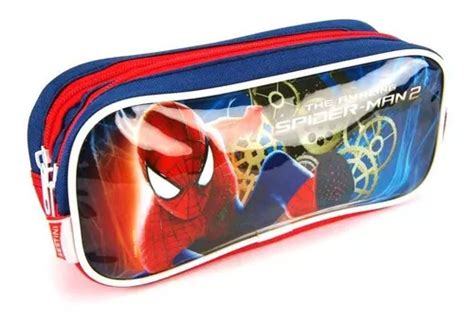 Funda Doble Escolar De Spiderman Ref Sestini Mercadolibre