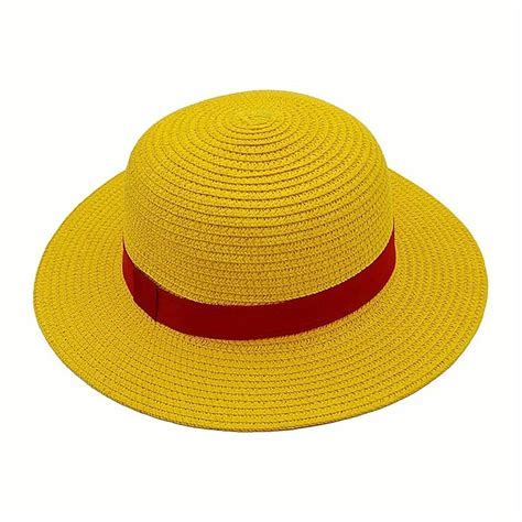 Hat / Cap Inspired by One Piece Monkey D. Luffy Anime Cosplay ...