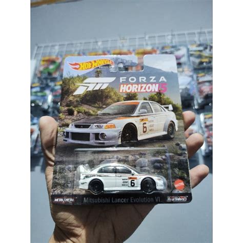 Jual Hot Wheels Premium Mitsubishi Lancer Evolution Vi Forza Horizon Shopee Indonesia