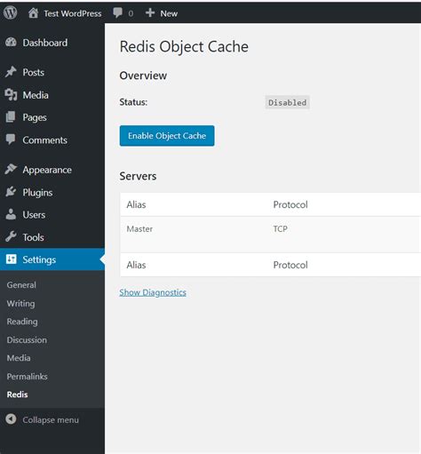 Use Redis Object Cache To Speed Up Your Wordpress Installation