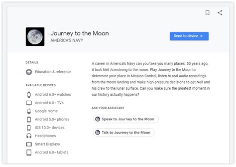 Google Assistant gets 'Journey to the Moon' game - 9to5Google