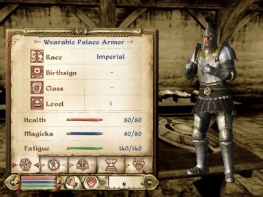 Wearable Imperial Watch Armor At Oblivion Nexus Mods And Community