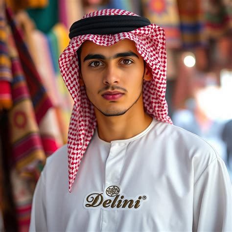 authentic style arab traditional attire