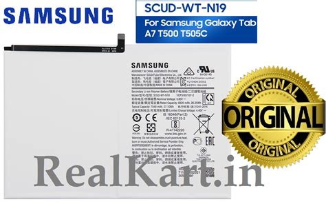 Original Samsung Scud Wt N Battery For Samsung Galaxy Tab A Sm