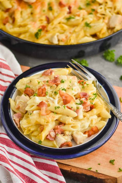 Chicken Bacon Ranch Casserole Simple Joy