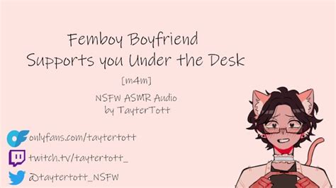 Femboy Boyfriend Supports You Under The Desk M M Hentai Audio Erotic Audio Preview