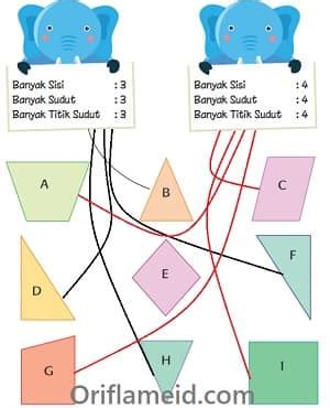 Kelompokkan Sesuai Dengan Banyak Sisi Sudut Dan Titik Sudutnya