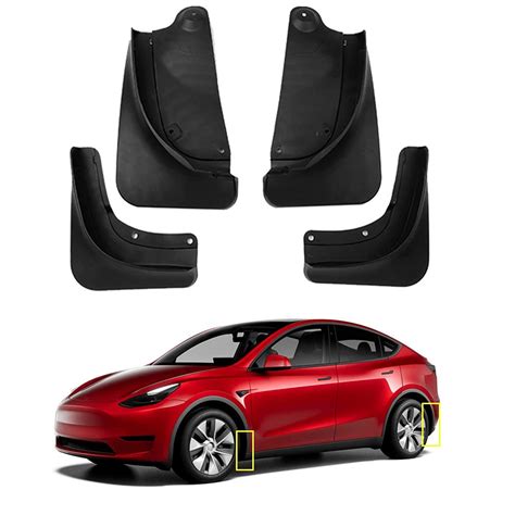 Buy Topgril Mud Flaps Kit For Tesla Model Y Mud Splash Guard