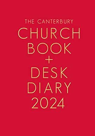 The Canterbury Church Book And Desk Diary 2024 Hardback Edition Amazon