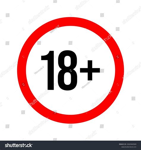 18 Sign Warning Symbol Isolated On Stock Illustration 2262944569 ...