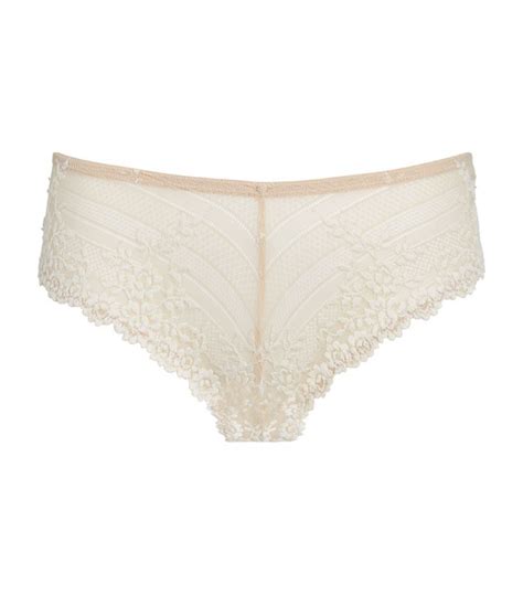 Wacoal Embrace Lace Tanga Briefs Nude Editorialist