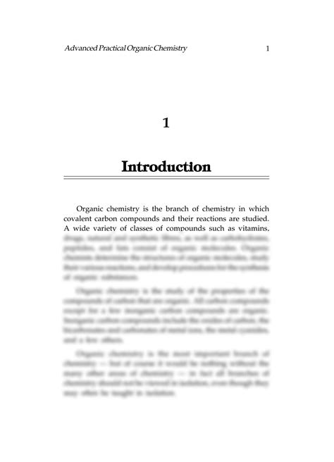 Advanced Practical Organic Chemistry 3