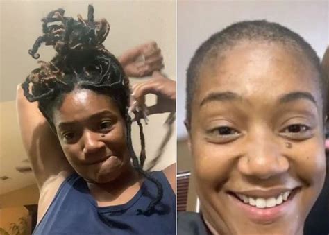 Tiffany Haddish Goes Bald In New Haircut - Her Hairstyle Throughout The ...