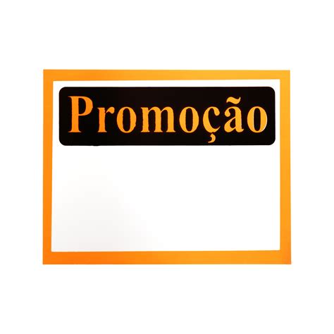 Uma Loja De Departamentos Fez Uma Grande Promoção - Placa de Promoção Grande 24x18,5 cm PVC - 10 unidades para sinalização ...