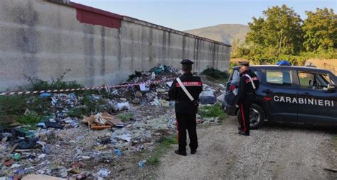 Capuaonline San Felice A Cancello Terra Dei Fuochi Carabinieri