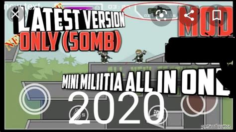 50MB Hack Mod In Mini Militia Latest Version 2020 YouTube