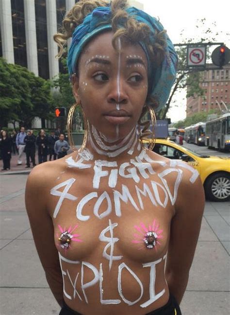 Naked Protesters Nude Activists