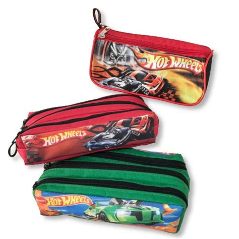 Estojo Escolar Hot Wheels Volta As Aulas Estojo Carros Shopee Brasil